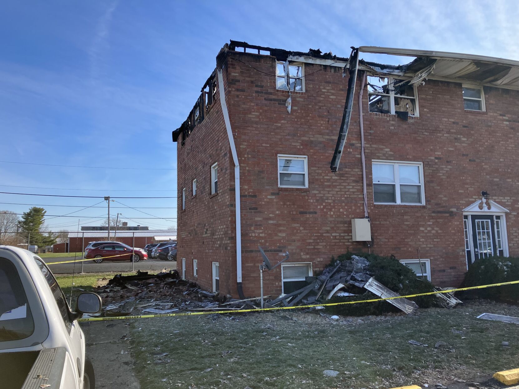 Steeplechase after fire